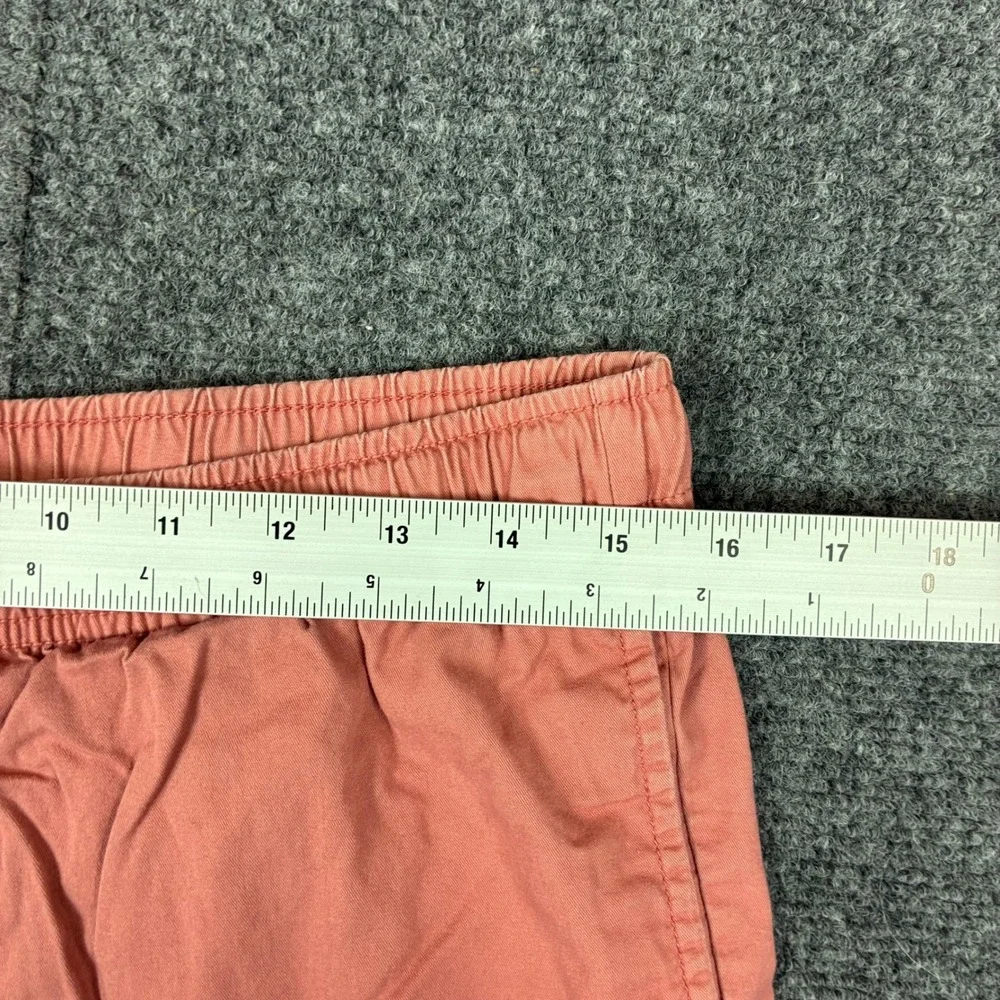 Old Navy Boys Coral Pink Cotton Elastic Waist Drawstring Shorts Size XXL 18 Plus